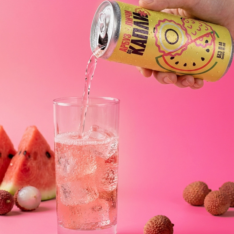 Лимонад "Арбуз-Личи" ДО КАПЛИ