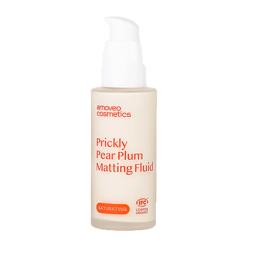 Матирующий сливовый флюид «PRICKLY PEAR PLUM MATTING FLUID» Amoveo